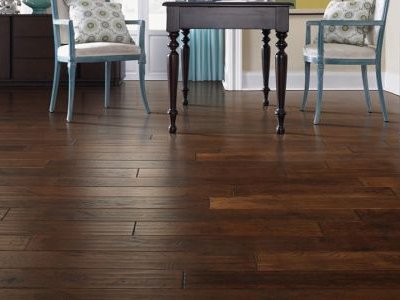 hardwood floors in living room